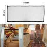 Pet Gate Mesh Safe Fence Barrier Guard Stair Enclosure Dog Baby Puppy Safety Net