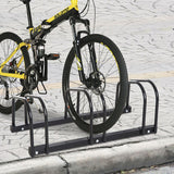 3 – 6 Bike Floor Parking Rack Instant Storage Stand Bicycle Cycling Portable