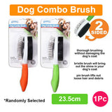 Double Sided Pet Brush Dog Cat Rabbit Hair Grooming Fur Shedding Comb Tool 1Pc