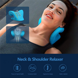 Cervical Traction Pillow, Neck Stretcher Device - Neck Pain,Headaches,TMJ Relief