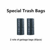 Baseus Auto Car Rubbish Bin Holder Trash Waste Dust Case Can Garbage Wastebasket