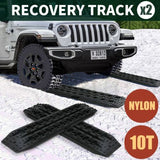 10T Pair Recovery Tracks Sand Track Sand / Snow / Mud Trax 4WD Black