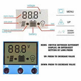 30A LCD Display PWN Solar Panel Regulator