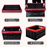 All Purpose Foldable Car Trunk Boot Camping Organizer Home Trunk Storage Box 28L