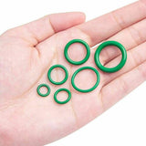 270 Pcs Air Conditioning O Ring Assortment Kit Green Air Con 18 Sizes Oring Gas