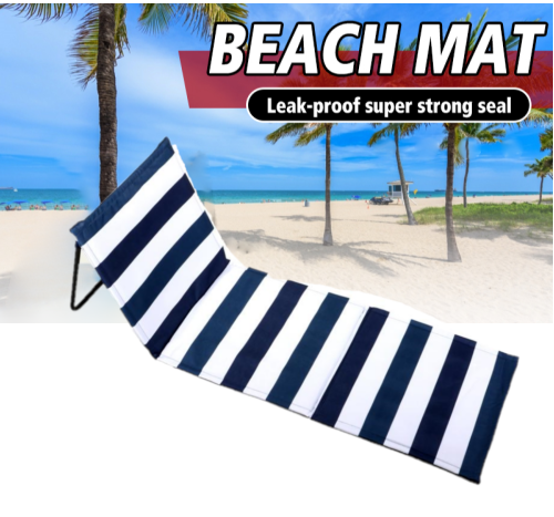 Portable Folding Beach/Outdoor Camping Lounger Mat Chair 154cmx150cm Collapsible