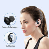 T17 Headphones Waterproof Sports Gaming Earphone Typec Wireless Bluetooth Earbud