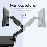 Monitor Stand Arm Desk Mount Single 13-27''LED TV Screen Holder Bracket