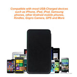 300000mAh Portable Solar Charger Dual USB External Battery Power Bank Waterproof