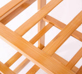3 4 5 6 Tiers Layers Bamboo Shoe Rack Storage Organizer Wooden Shelf Stand Shelves