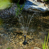 1.5W 2W Solar Powered Water Fountain Pump Bird Bath Pond Pool Garden