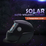 Solar Auto Darkening Welding Helmet BLACK Arc Tig Grinding Welder Mask