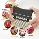 48 Blade Pin Meat Tenderizer Mallet Food Hammer Beef Pork Chicken Cooking Tool