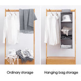 3/4/5 Layer Hanging Organiser Clothes Storage Wardrobe Garment Shelves Shoe Tidy
