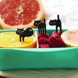 36Pcs Cute Mini Animal Food Fruit Picks Forks Lunch Box Decor Kids Tool