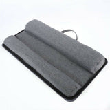 Laptop Notebook Lap Desk Cushioned Lightweight with Phone Holder Mouse Pad Grey