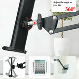 Adjustable Hands Free Floor Stand Holder For Tablet Smart Phone up to 12.9 inch