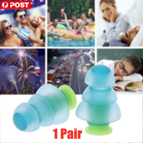 Silicone Ear plugs 25db Earplugs Sleeping Snore Shooting Work Noise Cancelling