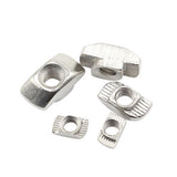 M3 M4 M5 Drop in Tee T-nuts 2020 T-slot For Aluminium Profile Extrusion 3D Print