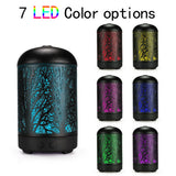 7 Colour LED Ultrasonic Aroma Essential Oil Diffuser Air Purifier Humidifier