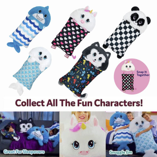 Happy Nappers Fluffaluff Pets Snap On & Off The Pillowcase