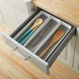 Cutlery Organizer Kitchen Drawer Spoon Tray Insert Cabinet Box Divider Storage
