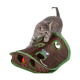 Multicolor Lightweight Hunting Time Pawise Mouse Hunt Cat Toy Curious Cats