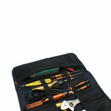 22 Pocket Tool Wrench Tool Roll Spanner Case Canvas Storage Bag Up Fold