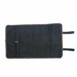 22 Pocket Tool Wrench Tool Roll Spanner Case Canvas Storage Bag Up Fold